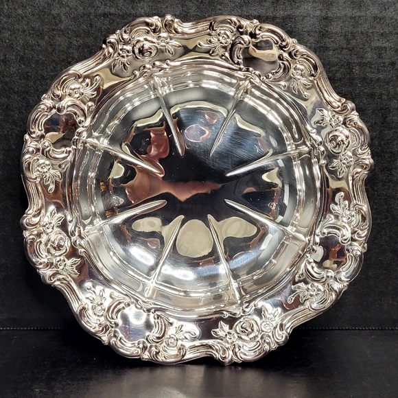 Towle Silverplate Candy Dish #4022 - Picture 4 of 6